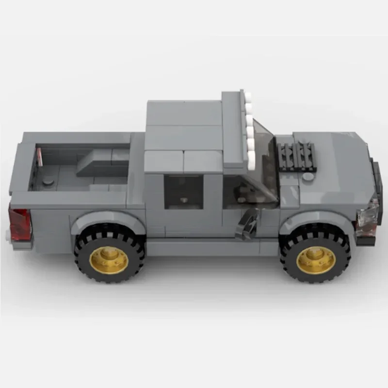 Modelo de coche de ciudad Moc, bloques de construcción Raptor Deranged Truck, tecnología Modular, regalos, juguetes de Navidad, conjuntos de bricolaje, montaje