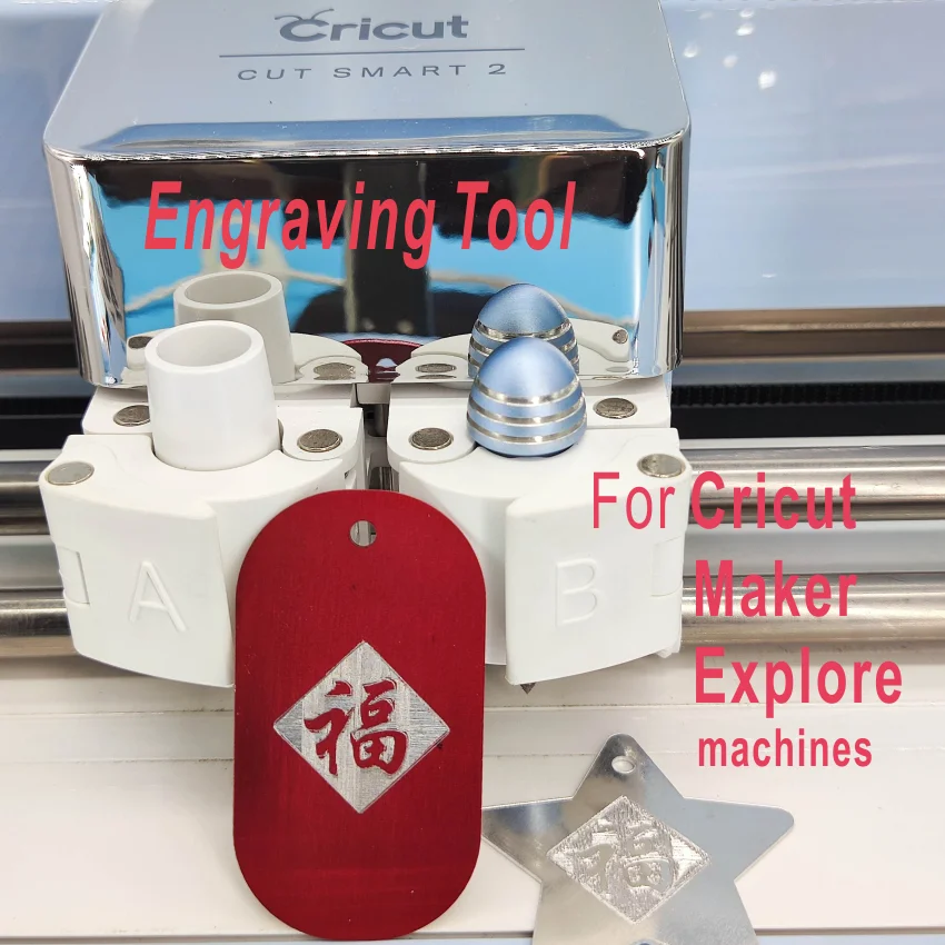 

For Cricut Engraving Tip Tool Cricut Maker 3 Cricut Explore 3 Air Air2 One Cricut etching Tools and Accessories with 14 Blanks