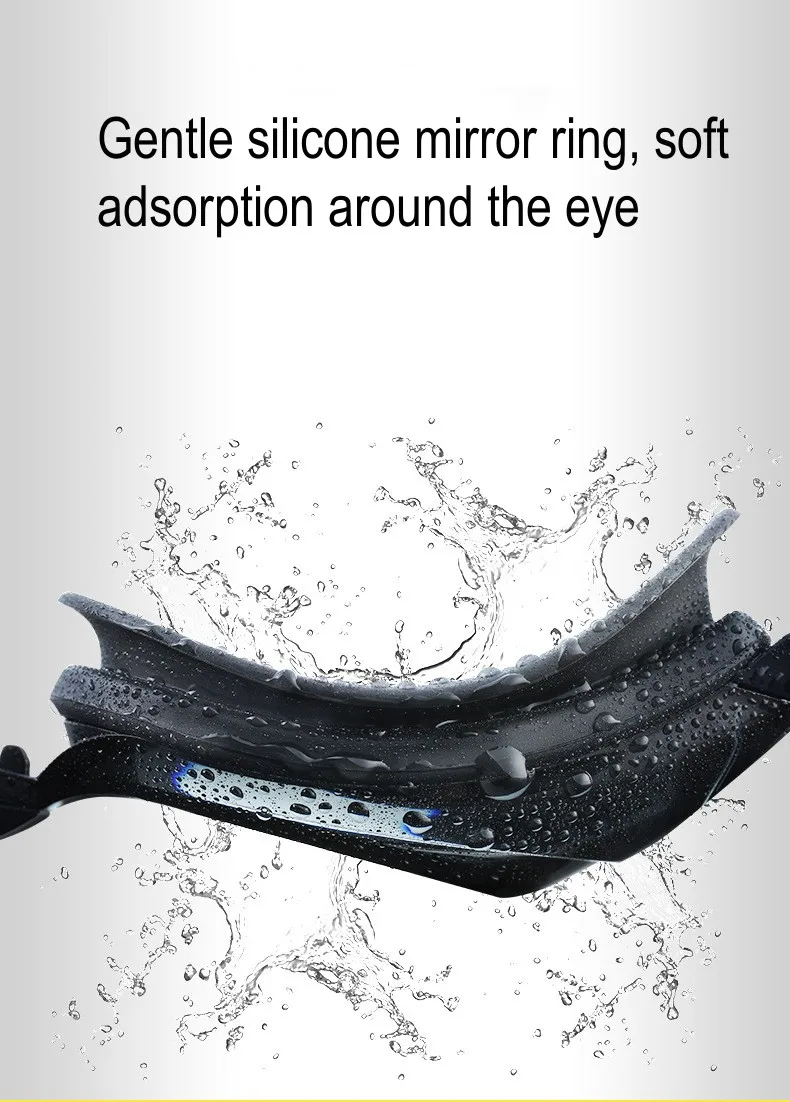 361°Professional Diving Goggles Anti-Fog UV Protection Adjustable Swim Glasses Men Women Waterproof Silicone Surfing Eyewear