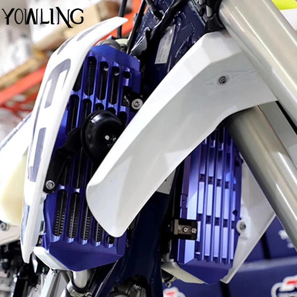 

Radiator Guard For HUSQVARNA TE300 TE FE FC FX TX 300 450 350 250 150 TC125 TC 250 FX350 Radiator Grille Oil Cooler Guard Cover