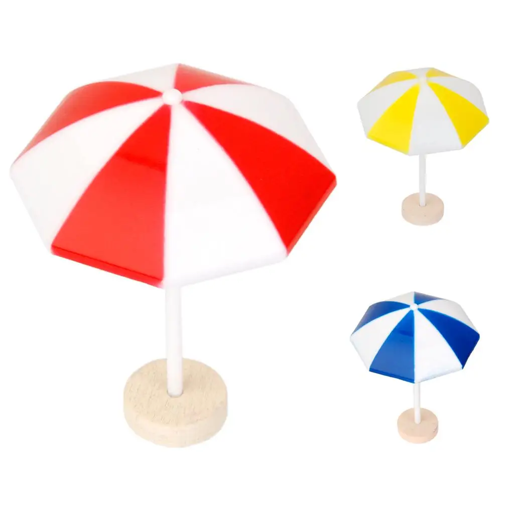 Miniature Craft Landscape Umbrella Terrarium Figurine Dollhouse Decor