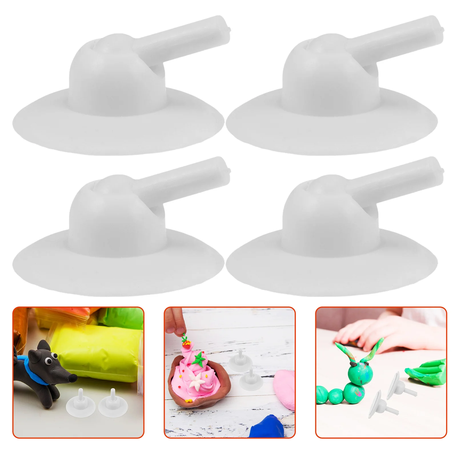 10 Pcs Spring Steering Head Kids Car Toys Multi-directional Base Wobble Parts Puzzle Child