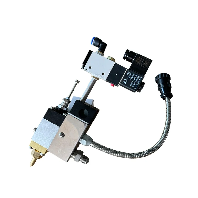 Machine glue spraying/machine dispensing tool for wood boards, machine tools