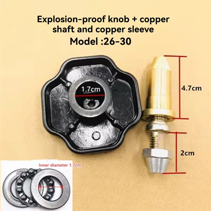 KEOL-Pressure Cooker Maintenance Kit Replacement Knob Universal 26-30Cm Pressure Cooker Parts Set