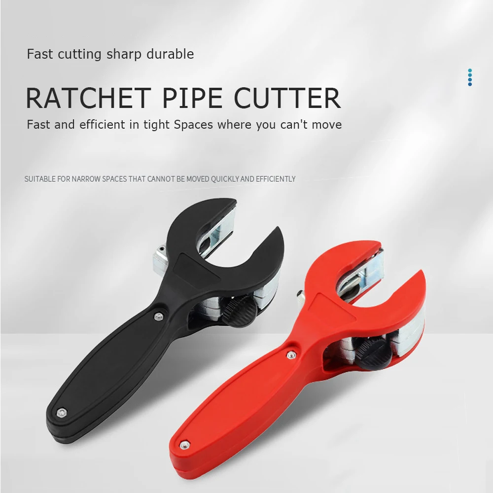 

Ratchet Tube Pipe Cutter for 8-29mm Stainless Steel Copper Aluminum Alloy Hose Cutting Tool