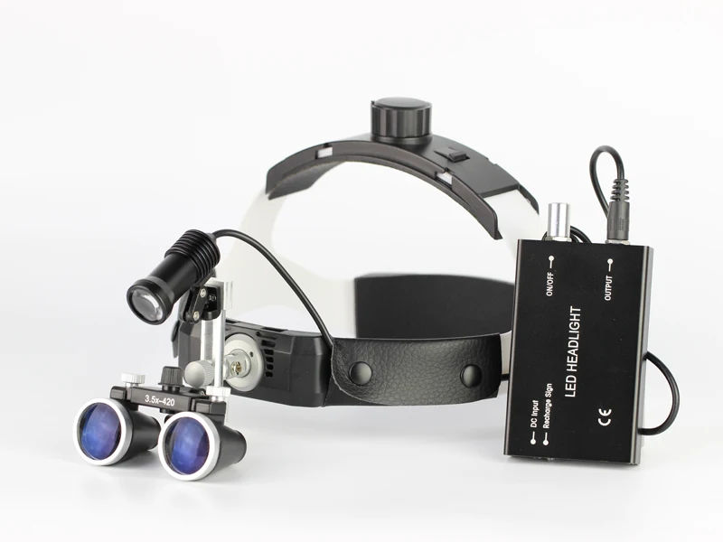 Popular Dental Surgical Loupes Glasses Binocular Dental Loupes Headlamp Dentistry Magnifier