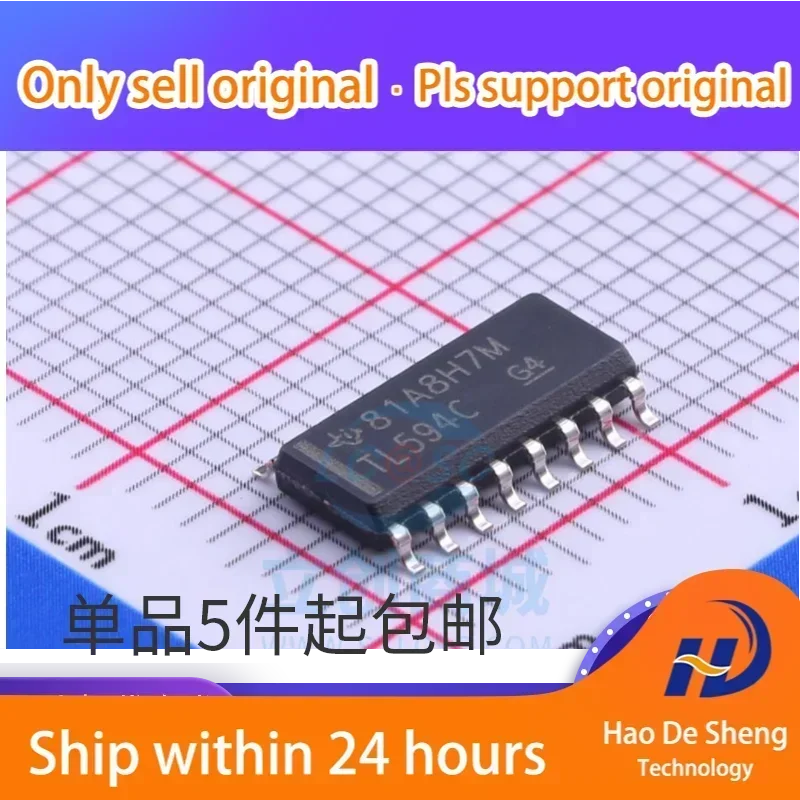 10PCS/LOT TL594CDR TL594C TL594 Switch Controller IC SOP-16 New Original In Stock