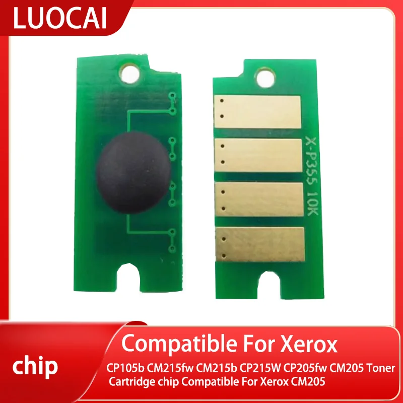 CP105b CM215fw CM215b CP215W CP205fw CM205 чип картриджа с тонером, совместимый для Xerox CM205