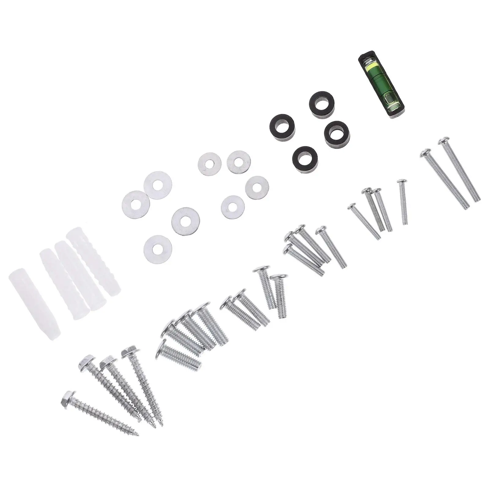 

Wall Mount Screws Iron Heavy Duty Mounting Hardware Replacement Parts Accessories for Bracket Installation