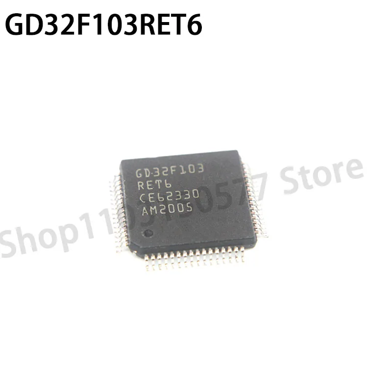 1piece GD32F103RET6 32-bit microcontroller GD32F103 LQFP64