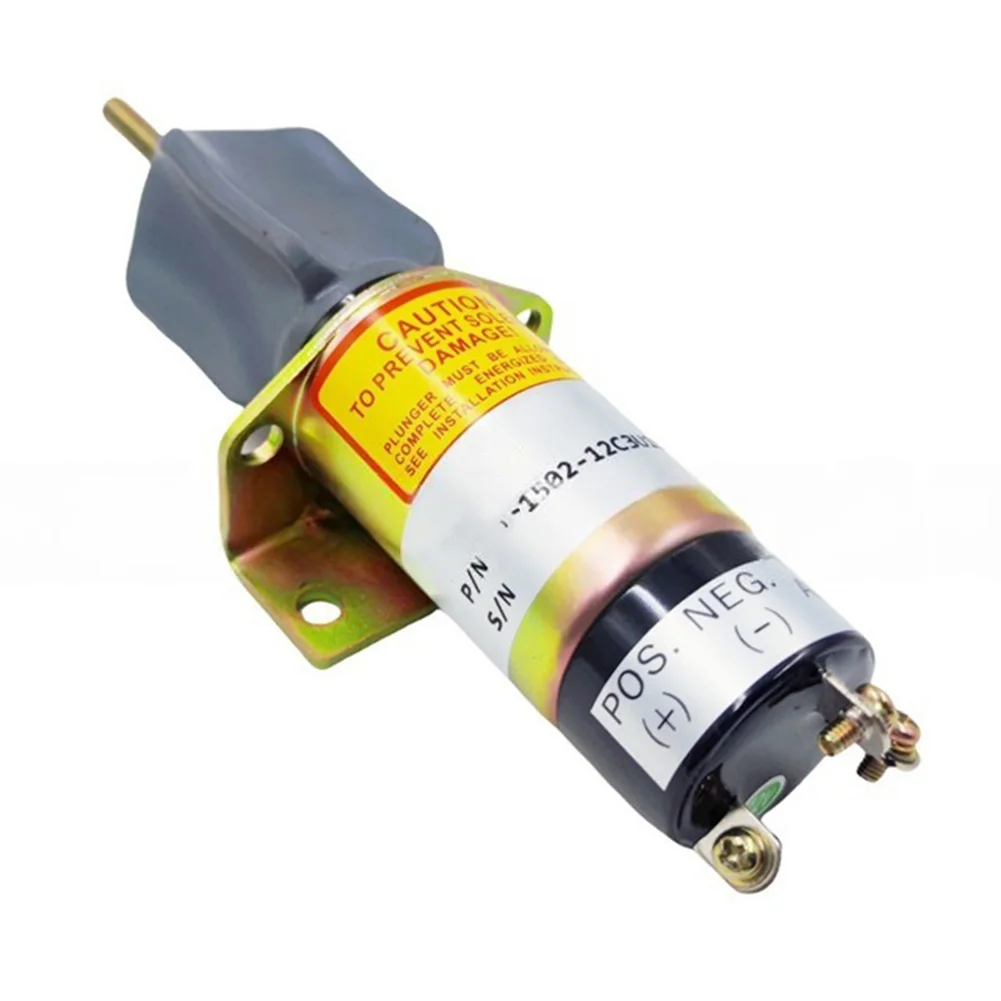 Metal Fuel Cut Off Solenoid Valve for Kubota DF 750 Engine Offering Dependable Fuel Management and Engine Protection