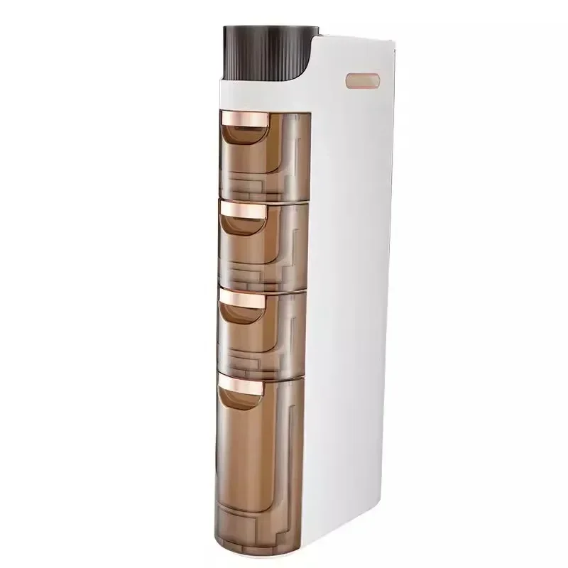 

Тонкая пыленепроницаемая полка для хранения, многослойный шкаф для ванной комнаты, органайзер для макияжа, универсальная кухонная гостиная, эффективное хранение