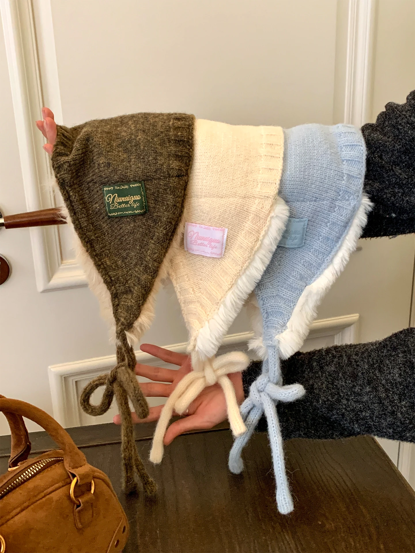 韓国スタイルソフトぬいぐるみイヤーマフ女性の冬の新しい暖かいタイドイヤーウォーマー保護耳カバー耳カッドラーファッションアクセサリー