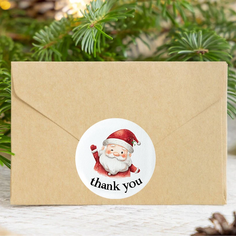 90 قطعة من ملصقات عيد الميلاد المخصصة لعيد الميلاد (مناسبة للمعمودية والحفلات وتغليف الهدايا)