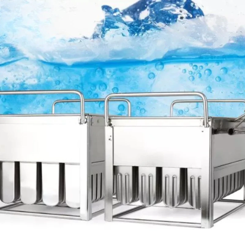 DIY Ice Pop Mold 304 Stainless Steel 40 Cavity Homemade Popsicle Mould for Ice Cream