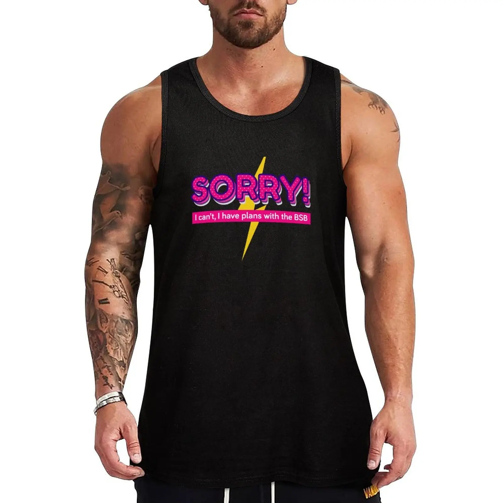 Backstreet Boys | Sorry! Tank Top gym clothing men Men's t shirt