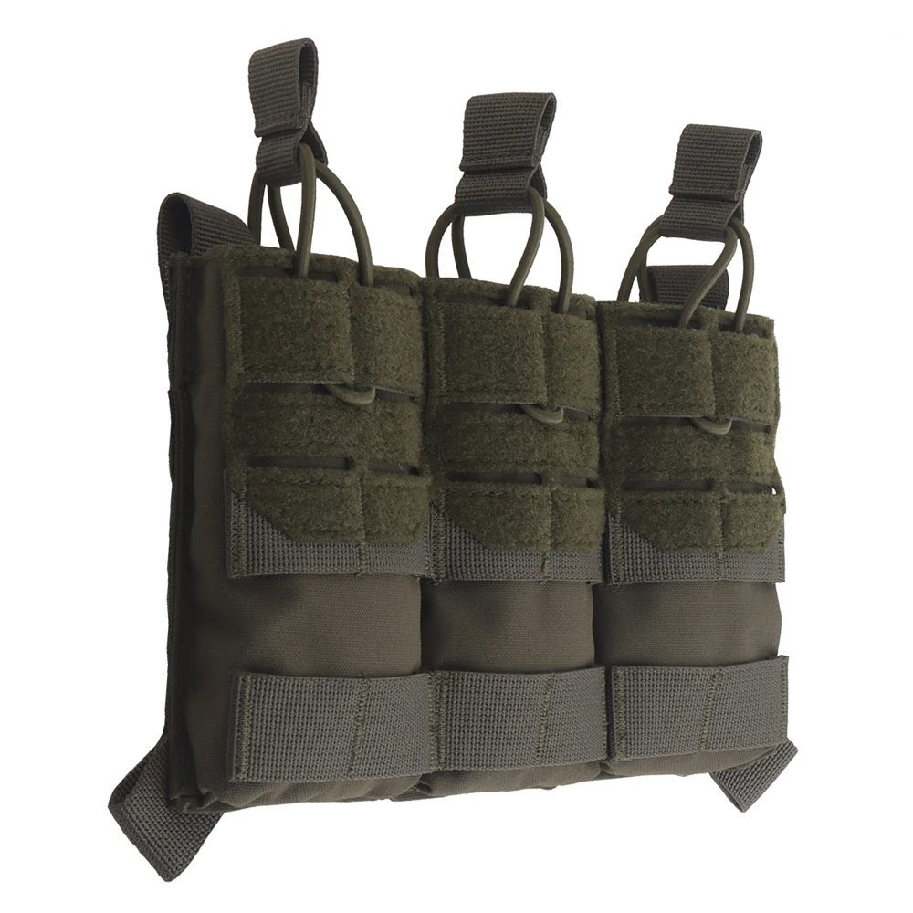 POSEIDON DEFENSE KZ Universal AR M4 5.56 Magazine Triple Mag Pouch With G-Hook 2.5cm Buckle Airsoft