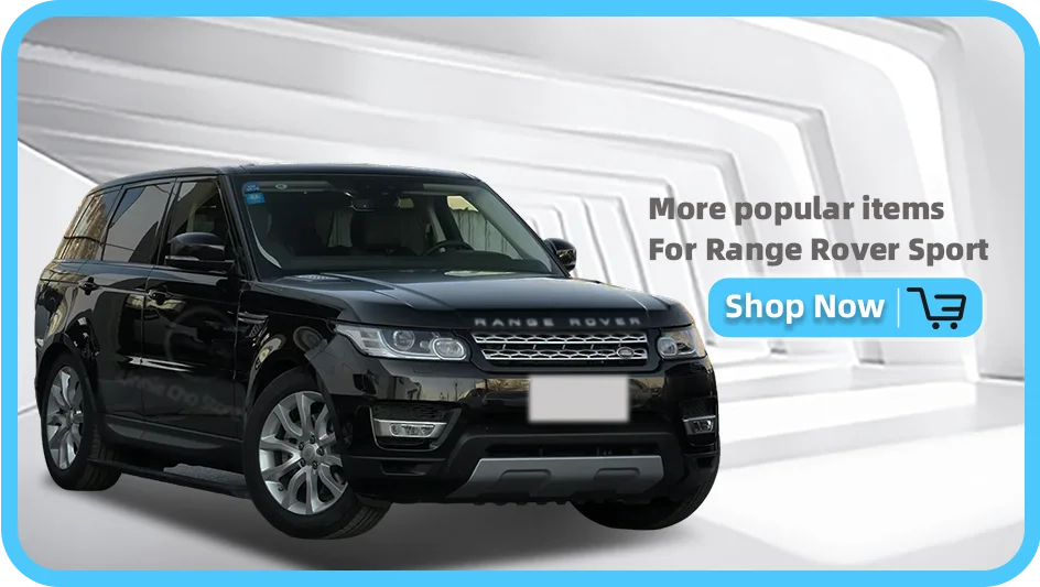 Knopfaufkleber für Range Rover Vogue L405 2014 bis 2017, Innenabdeckung für Range Rover Sport-Zubehör, L494 Getriebe-Terrain-Schalter – Detail 1