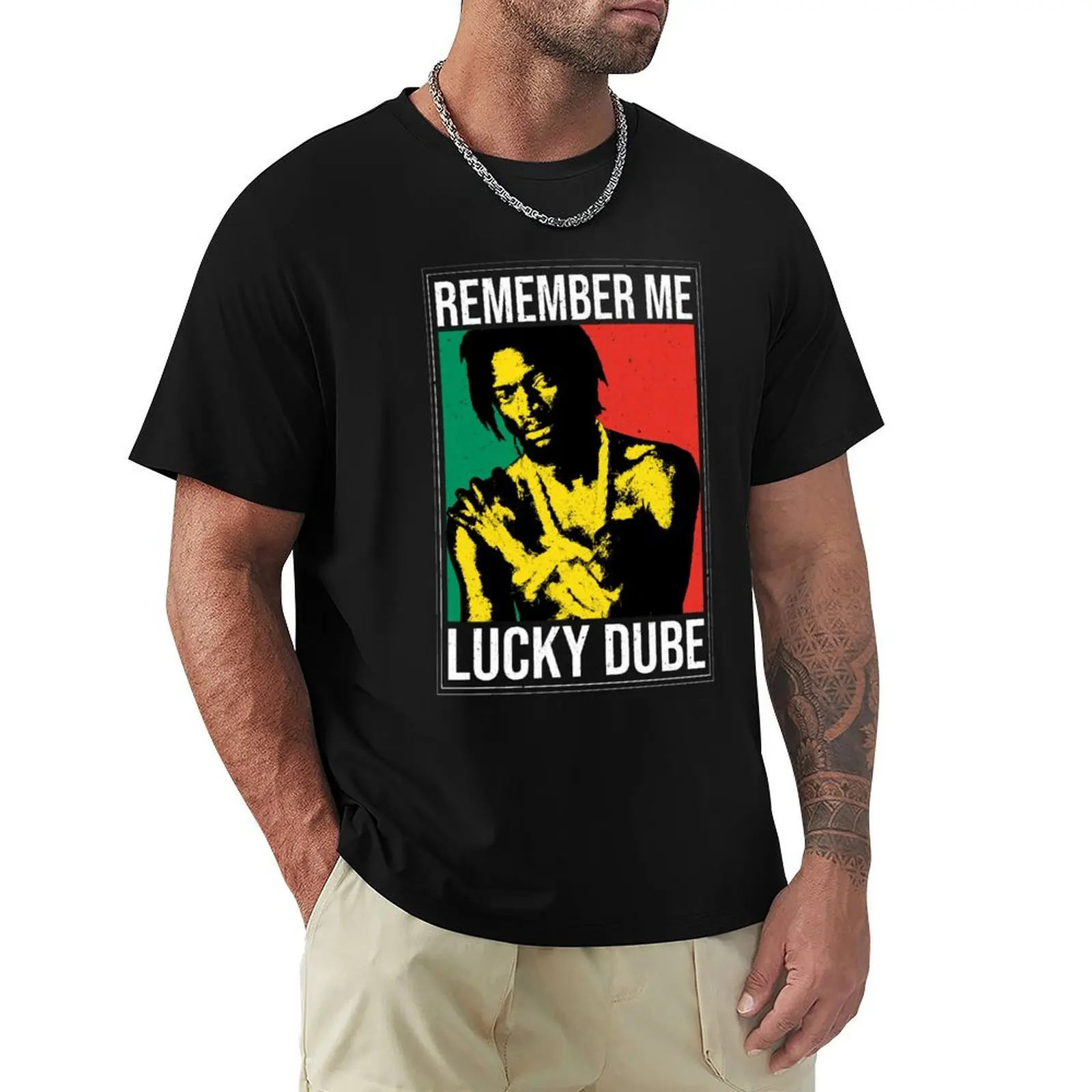 

Remember Me - Lucky Dube T-Shirt anime figures essential t shirt mens clothing