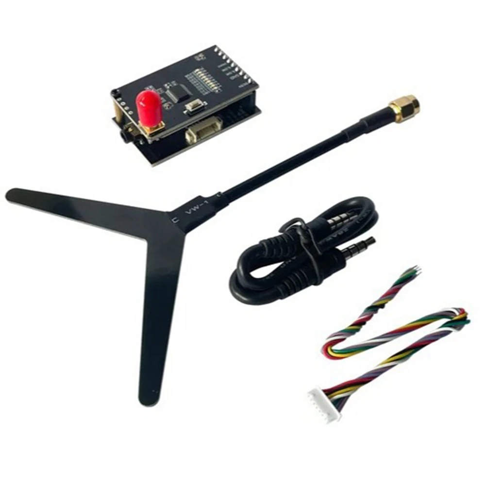 AB53 1.2G 1.3G FPV VRX 9 Channels FPV Video Receiver with AV Out for RC Drone Goggles Monitor FPV Goggles