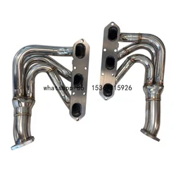 Stainless Steel Exhaust Header for Porsche 911 996 997 with 3.4L 3.6L 99-04