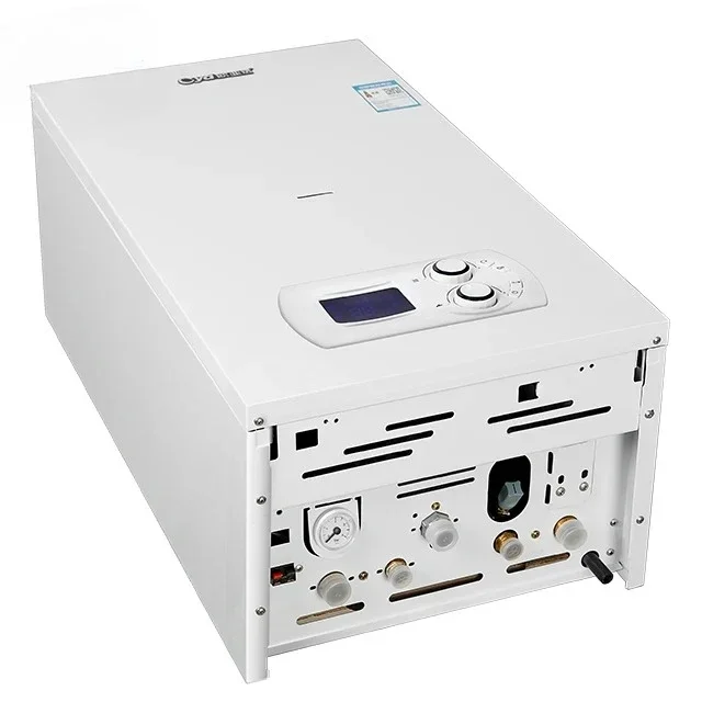 

Calentador de gas Caldera de gas con control remoto inteligente montada en la pared de 24Kw con caldera y piezas gratuitas