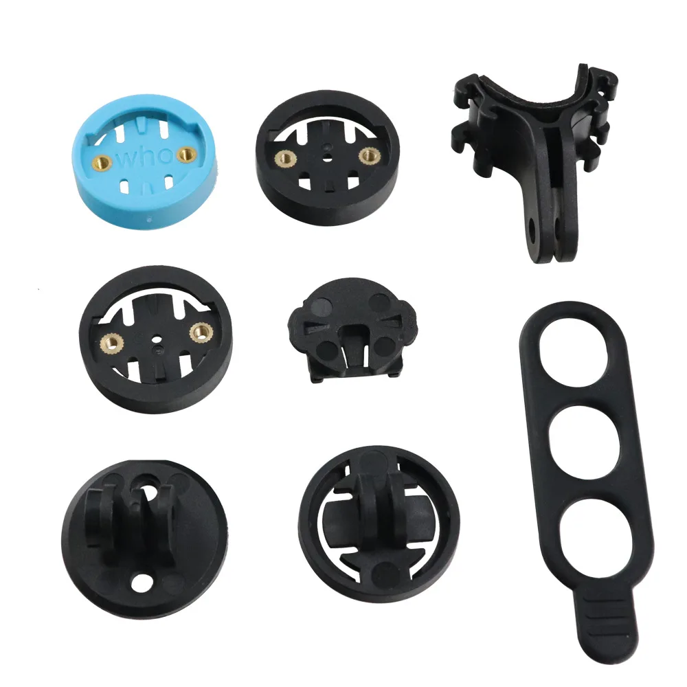 Bicycle Computer Mount Insert Kit Base Adaper For Garmin Bryton Wahoo Cateye Sigma Computers Mount Road Mountain Bicycle Parts