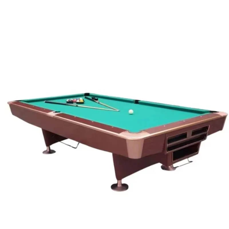 Bestseller 9ft Indoor Entertainment Slate Pool Table Direct Sale Cheap Fancy Game Table