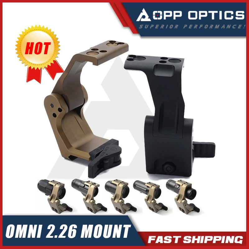 

НОВОЕ универсальное крепление FAST FTC OMNI QD 2,26 дюйма, подходит для лупы G33 G43 G45 V3XM V6XM VMX-3T