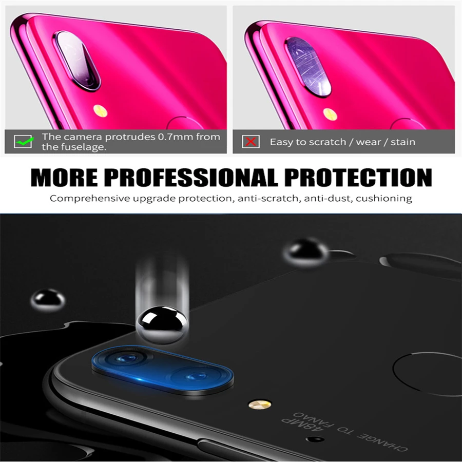 6 en 1 para Xiaomi Redmi A3 vidrio templado Redmi A3 vidrio cubierta completa Protector de lente de pantalla película de cámara Redmi A3 vidrio