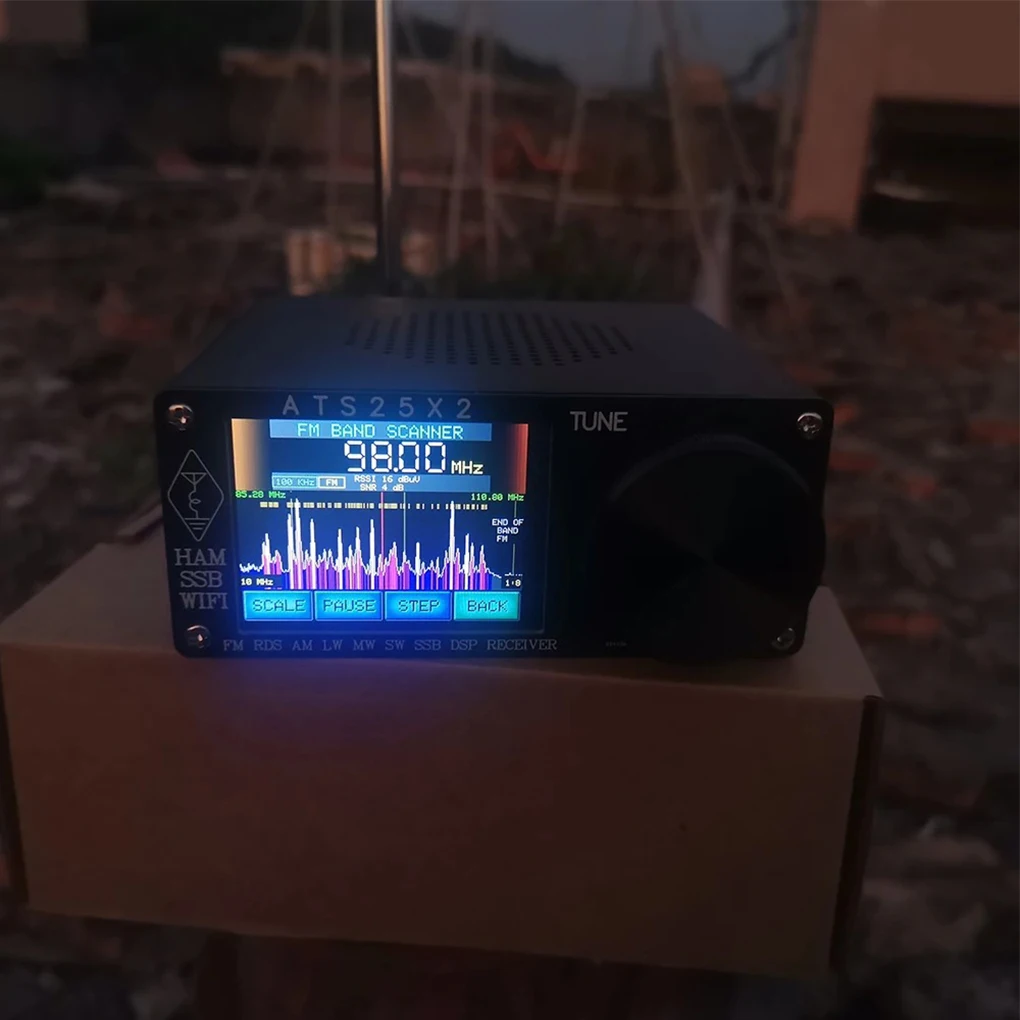 Metal Shell ATS-25X2 Radio Receiver For On Go Listening Cover Metal Shell ATS-25X2 Receiver