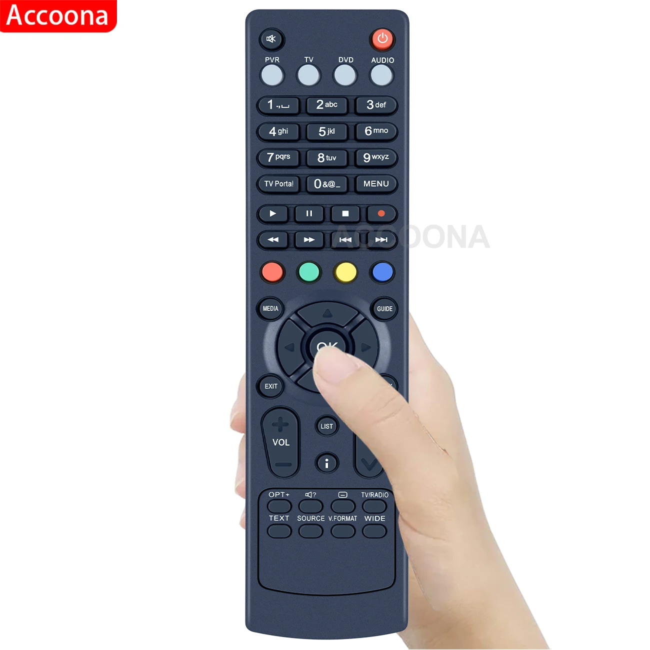 Telecomando per Humax RM-E06 rm-e08 irHD-5100C VAHD-3100S HD TV Ontvanger PVR