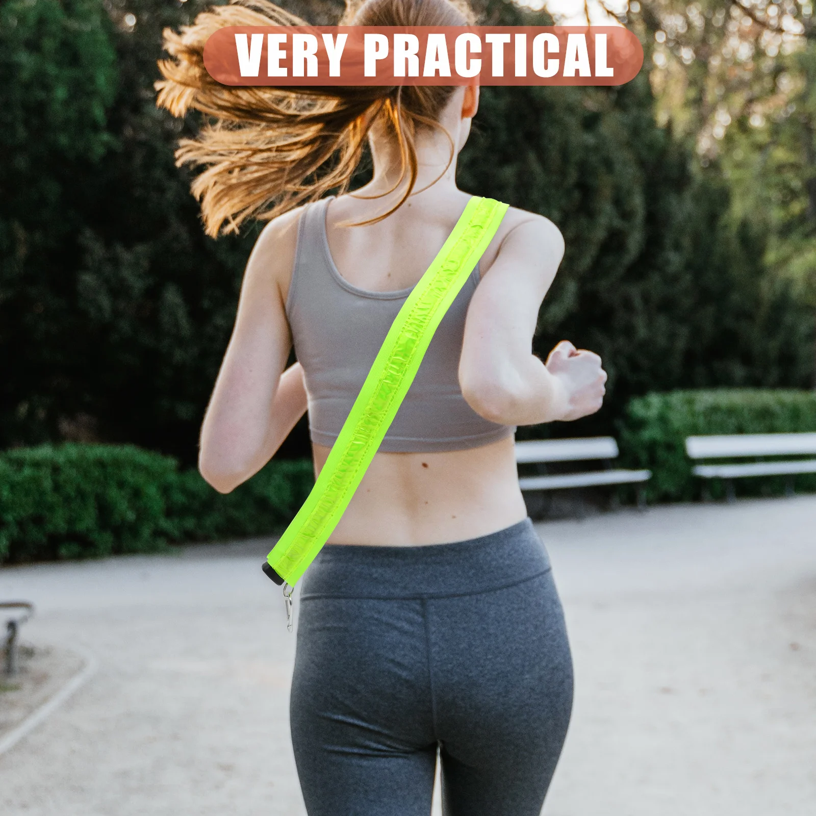 

Luminous Shoulder Strap Nylon Glowing LED Belt Night Running Safety Strap for Cycling Hiking Luminous Shoulder Belt