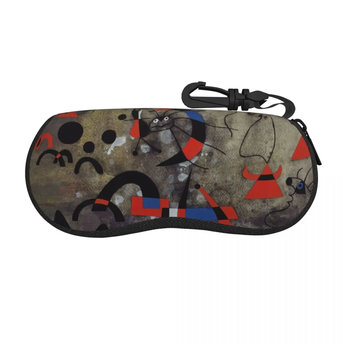 Custom The Escape Ladder Shell Eyeglasses Protector Cases Cool Sunglass Case Joan Miro Abstract Art Glasses Bag