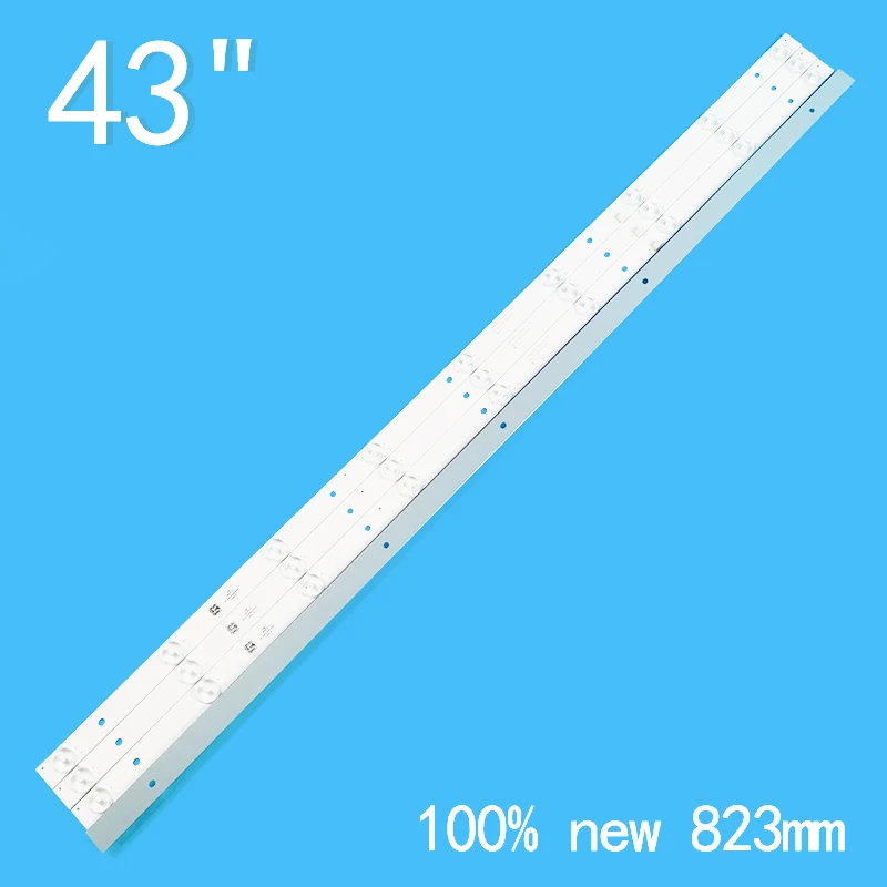 Nuevo lote de 4 unidades para TV LCD de 43 pulgadas, 43PFF5021, 43PFF5011, T4312M, LD43V22S D, LED 43GC4X9 D, 43GC, 4X9, GC43D09-ZC23FG-01