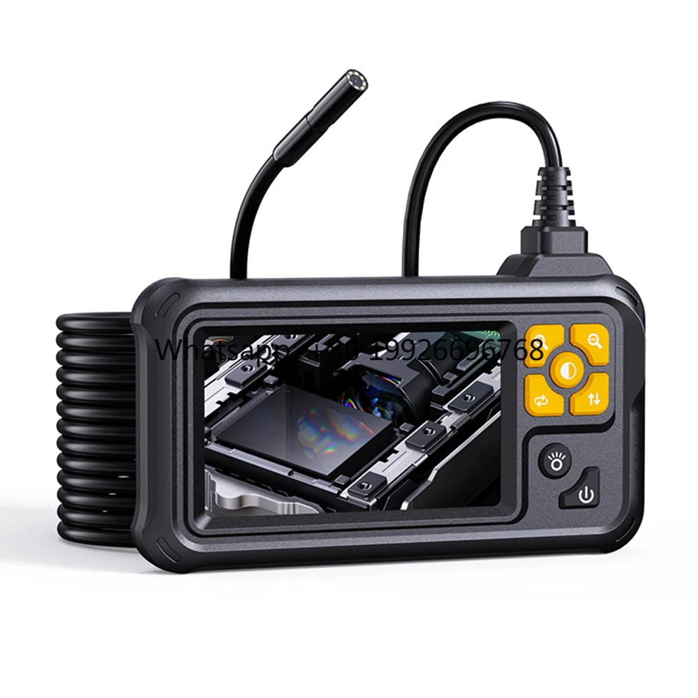 

China Made Industrial Borescope 1m Rigid Endoscope Photo Video 4.3Inch IPS HD Screen 1080P Waterproof Inspection Camera 8.5mm