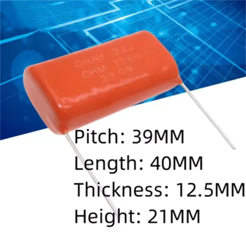 1pcs High voltage capacitance 222 15KV light argon arc welding High voltage capacitance CBB capacitance