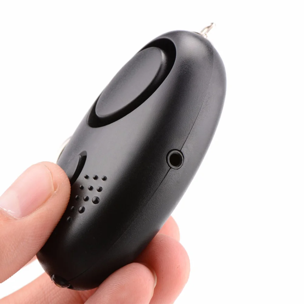 2Pcs Emergency Personal Alarm 130Db Loud Siren with Light Compact Safety Device for Travel Home School Keychain Protection