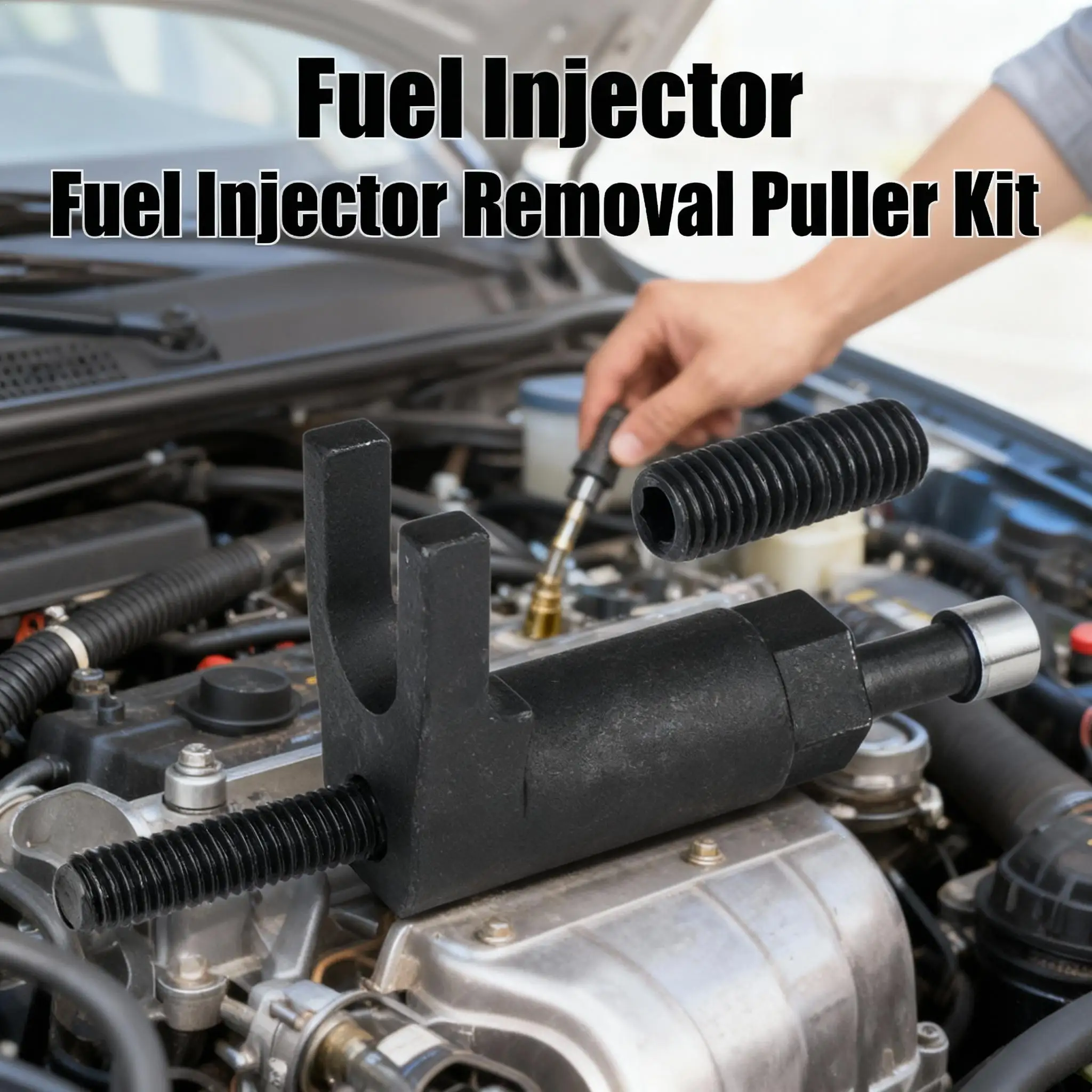 

Комплект съемника топливной форсунки Универсальный инструмент для снятия топливной форсунки Набор инструментов для ремонта автомобильного двигателя