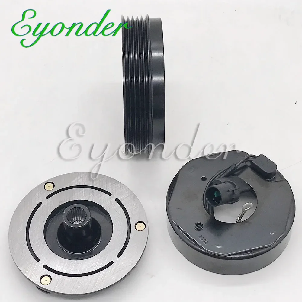 A/C Compressor Clutch Pulley for BMW E60 E39 525 530 520 528 523 530 64526910458 64528377744 64526904014 64526904015