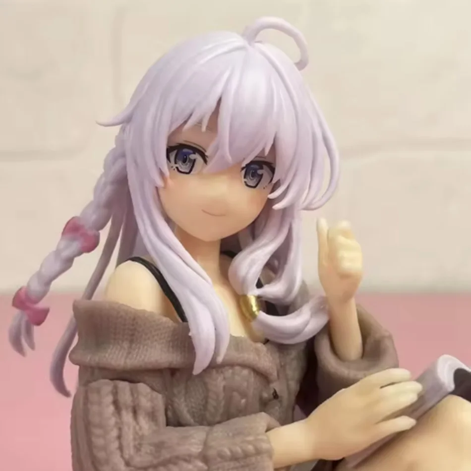 10cm Wandering Witch Anime Figure Collection Toys The Journey Of Elaina Action Figure PVC Model Doll Gift