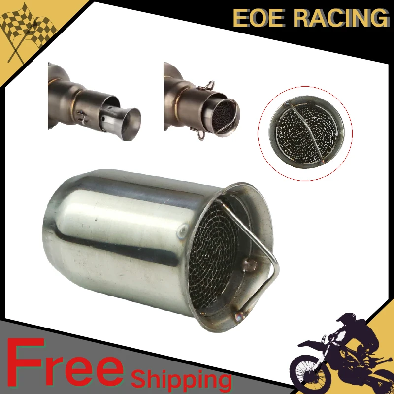 50,8 mm 51 mm Slip On Universal Motorrad Auspuff Auspuff Katalysatoren Silencieux Moto Schalldämpfer