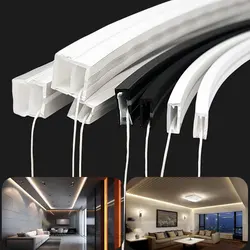 IP67 Waterproof Led Neon Silicone Flexible Cover Tube Suitable For WS2812B WS2811 5050 RGB 5mm 8mm 10mm 12mm PCB Light Strip