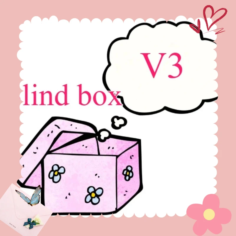 @@2025 جديد 【v3】سلسلة صندوق أعمى، ألعاب لطيفة هدايا مفاجئة، 【الجيل الثالث】صندوق أعمى من الفينيل على شكل دمية سلسلة مفاتيح صندوق غامض ~