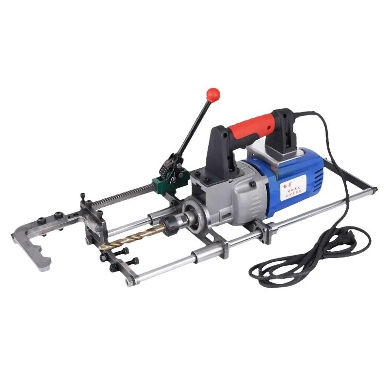 Photovoltaic bracket punching machine Mountain photovoltaic column pair hole drilling machine y