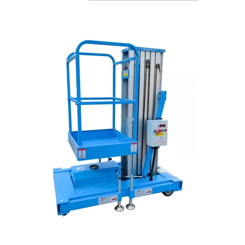 

Aluminum Alloy Elevator Light and Small Mobile Hydraulic Climbing Platform Indoor Automatic Lifting Electric Operation Ladder