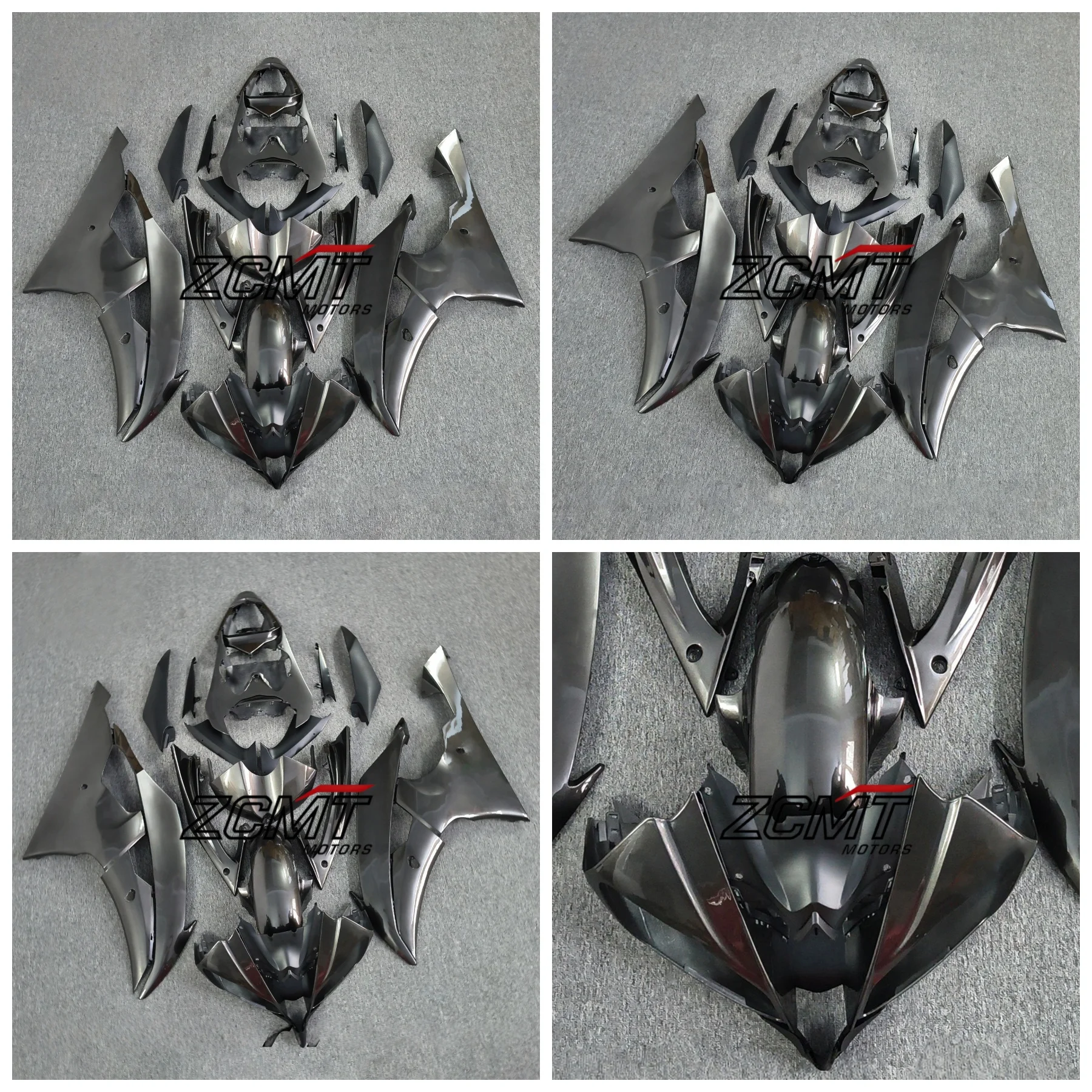Fender Engine Cover Fuel Tank Side Panel Fairing Kit ABS Carbon Painted Motorcycle Accessories For Yamaha YZF-R6 2008-2016 2015