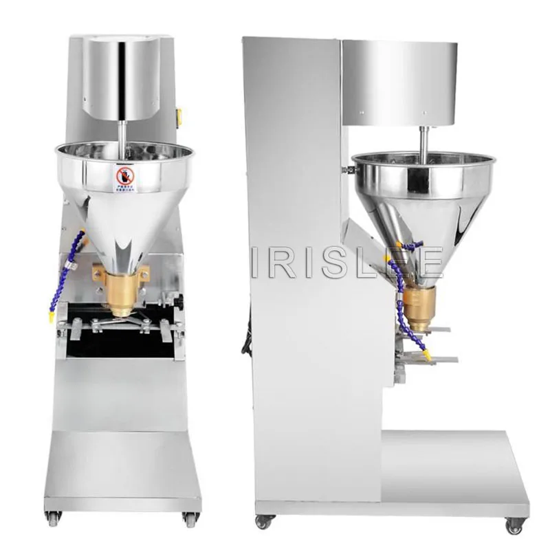 ماكينة ضرب كرات اللحم الكهربائية التجارية ماكينة تصنيع كرات اللحم من الفولاذ المقاوم للصدأ