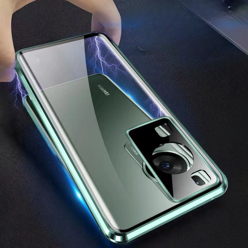 Double-sided Glass Phone Case for Huawei Enjoy 70 Magnetic Case 360° Full Protection for Huawei Enjoy70 Protective Cover