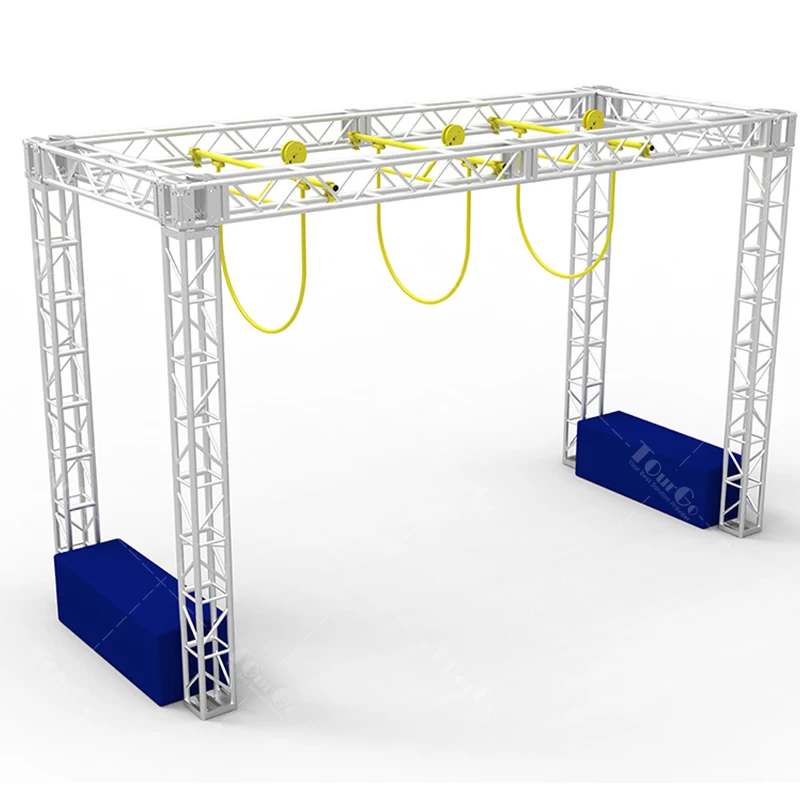 

Playground Equipment Jungle Swings Indoor Amusement Trampoline Park Ninja Warrior Obstacle Course Manufacturer